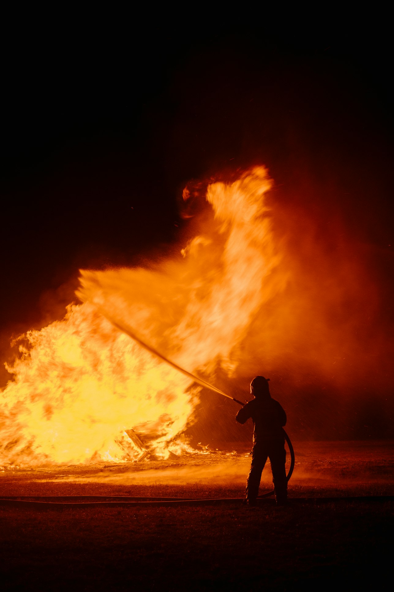 Fire Safety Professional in Action